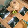 Waterval - Bomen - Bergen Placemat vinyl groot -zzsfeer5_Kitchenyeah-website