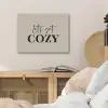 Beige - Winter - Quote - Cozy PET vilt klein -sfeer3
