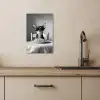 Chihuahua - Hond - Zonnebril - Humoristisch - Zwart - Wit - Spaghetti KitchenYeah - Keuken - Canvas klein -sfeer2