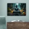 Boeddha - Beeld - Buddha - Zen - Kunst - Boedha canvas 2cm klein -sfeer4