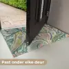 Patroon - Kleurrijk - Sierlijk - Groen Deurmat klein -USP_NL