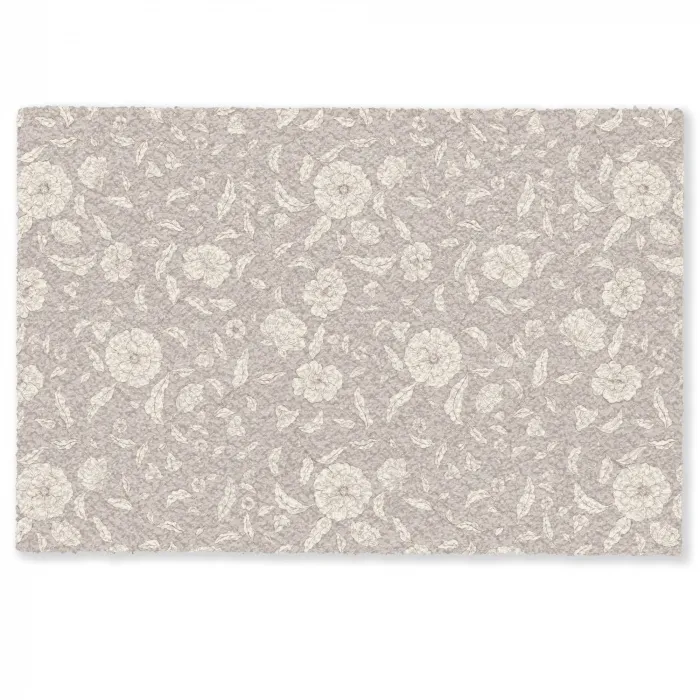 Bloemen - Blaadjes - Patroon Deurmat klein 898 -zkaufland3d