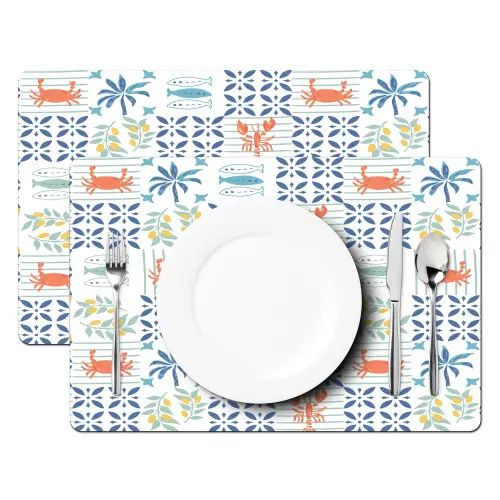 Zee - Sfeer - Mozaïek - Multi Placemat vinyl groot 368 -zzsfeer2_Kitchenyeah-website