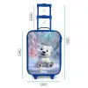 IJsbeer - Kroon - Winter Kinderkoffer - Blauw klein -productfoto_formaten