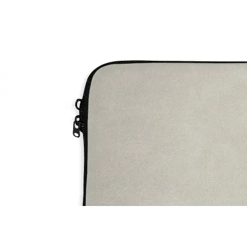 Zandkleurig - Modern - Egaal laptophoes neopreen klein 279 -detail