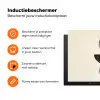 Beige - Japandi - Wabi sabi Inductie beschermer vinyl 3mm klein -zzzzzzz-td-ups