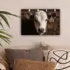Kalf - Oormerk - Houten stal canvas 2cm klein -sfeer1
