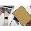 Okergeel - Kleur - Herfst - Geel - Effen - Kleuren laptophoes neopreen klein 279 -bureau