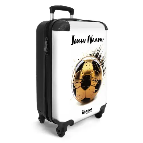 Gouden goalzoeker NBS - Handbagage koffer - Kinderen Unisex middel -productfoto_3d