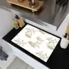 Wit - Apen - Beige Inductie beschemer met haakjes klein 777 -sfeer1