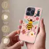 Bij - Geel - Bloemen - Kleurrijk Telefoonhoesje iPhone 17 Pro klein -sfeer3_NL