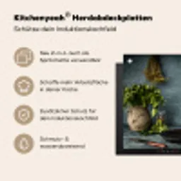 Stilte voor het Koken Inductie beschermer vinyl 3mm middel -zzzzzzusp-haakje_DE