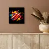 Peper - Graffiti - Verf - Abstract - Modern - Kleurrijk aluminium wit klein -sfeer4