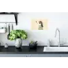 Quote - Hond - Zonnebril Muursticker klein -keuken