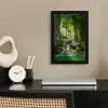 Jungle - Stenen - Water - Natuur - Planten fotolijst zwart zonder passe partout klein -sfeer1