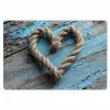 Hart - Touw - Hout - Rustiek Placemat vinyl groot -zzsfeer1_Kitchenyeah-website