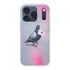 Duif - Envelop - Paars Telefoonhoesje iPhone 17 Pro klein -3d