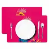Haan - Kleurrijk - Kimono - Roze Placemat vinyl groot -zzsfeer2_Kitchenyeah-website