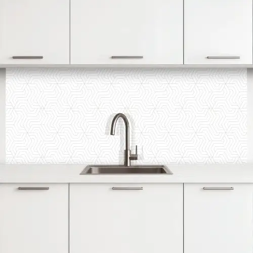 Patroon - Lijn - Design - Kleur keuken achterwand 2 middel 871 -3d