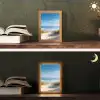 Strand - Zee - Duin - Zand - Zomer Light Box met kabel (Tafellamp) klein -sfeer3