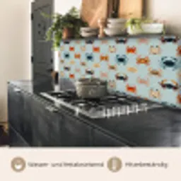 Krabben - Speels - Kleurrijk keuken achterwand 2 middel 871 -usp_DE