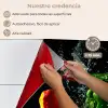 Paprika - Groente - Water - Zwart - Rood - Groen - Geel keuken achterwand spatscherm klein -spatscherm_ES