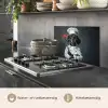 Quote - Neon - Hond - Kokskleding keuken achterwand spatscherm klein -usp_NL