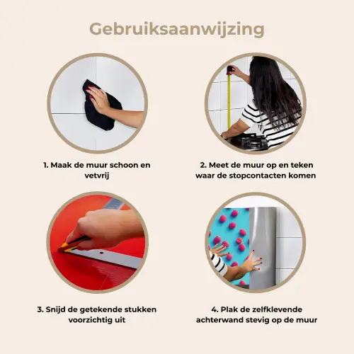 Blauw - Frambozen - Roze keuken achterwand 2 middel 871 -gebruiksaanwijzing_NL
