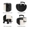 Zoë Zebra NBS - Handbagage koffer - Kinderen Unisex middel zzzzzzzbolletjes_ENG