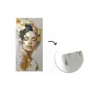 Sierlijk - Vrouw - Goud - Ogen fotobehang vinyl groot -3d