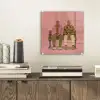 Illustratie - Bankje - Personen - Minimalistisch plexiglas 5mm klein -sfeer1