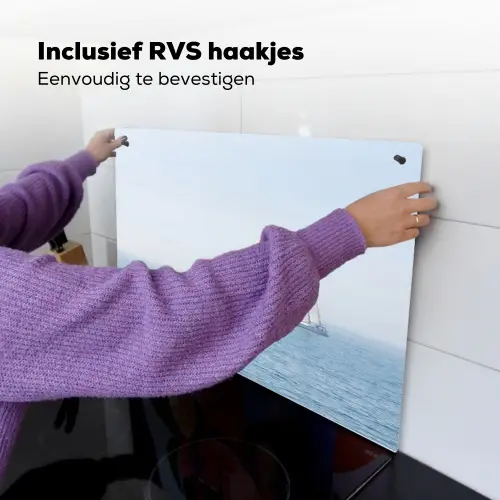 Horizon - Zeilboot - Zee Inductie beschemer met haakjes klein -ky-ophangen-nl
