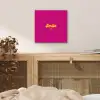 Smile - Stippen - Roze aluminium wit klein -sfeer3
