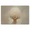 Dromerig - Beige - Paardenbloemzaadjes Placemat vinyl groot -zzsfeer1_Kitchenyeah-website