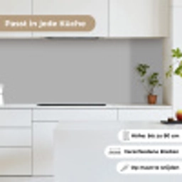 Grijs - Effen print keuken achterwand 2 middel 871 -sfeer4_DE