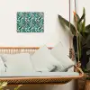 Bladeren - Tropisch - Jungle tuinposter los doek klein -sfeer7