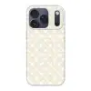 Abstract - Motief - Beige Telefoonhoesje iPhone 17 Pro klein 878 -3d