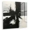Modern - Zwart wit - Abstract - Kunst plexiglas 5mm klein -zzzproduct_nieuw