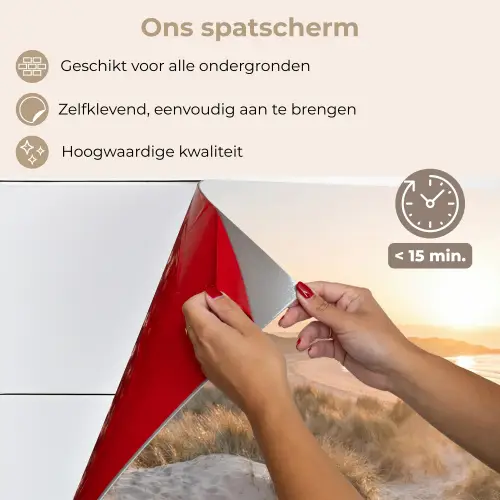 Duinen - Strand - Zee keuken achterwand spatscherm klein -spatscherm_NL