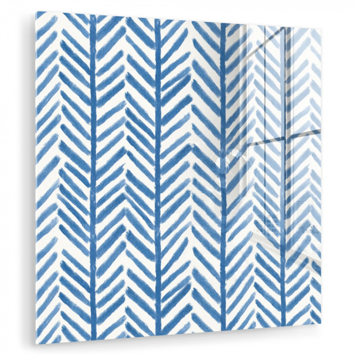 Patroon - Streep - Blauw plexiglas 5mm klein 11 -zzzproduct_nieuw