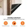 Gebouw - Palmbomen - Beige - Zon Inductie beschermer vinyl 3mm klein -zzzzzzz-td-onderkant