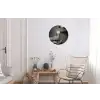 Champagnefles - Glas - Minimalistisch - Spetters Wandcirkel aluminium klein -woonkamer
