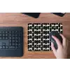 Modern - Patroon - Zwart muismat rubber klein 262 -toetsenbord