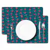 Blauwgroen - Appels - Vruchten Placemat vinyl groot 368 -zzsfeer2_Kitchenyeah-website