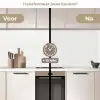 Grafisch - Patroon - Modern keuken achterwand 2 middel 871 -voor-na2_NL