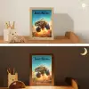 Monstertruck - Kind - Jongen - Auto Light Box met kabel (Kinderlampje) klein -sfeer3_kind