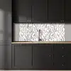 Bladeren - Bloemen - Design keuken achterwand 2 middel 871 -sfeer1
