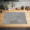 Patronen - Beton - Oud Inductie beschermer vinyl 3mm klein 276 -sfeer5