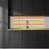 Patroon - Regenboog - Retro keuken achterwand 2 middel 871 -sfeer1