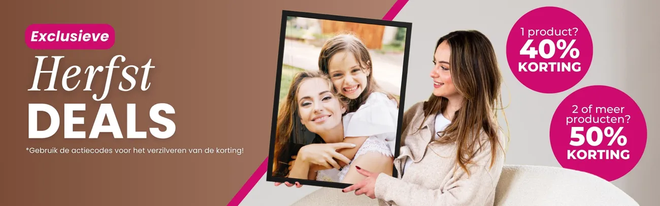 Herfstdeals banner